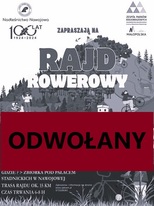 Plakat&#x20;odwołujacy&#x20;rajd